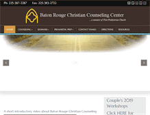 Tablet Screenshot of brchristiancounseling.com